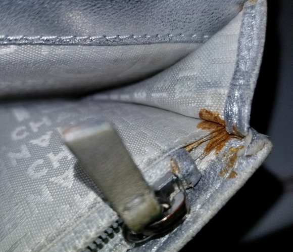 SOLD Chanel RARE Python Long Wallet - Picture 7 of 8